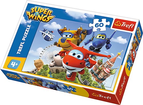 60 elementów, Lot dookoła świata - Super Wings