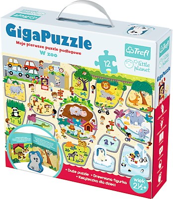 12 elementów, Giga puzzle - Zoo