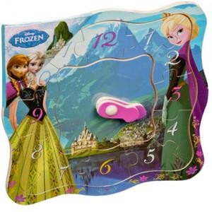 Zegar drewniany Frozen
