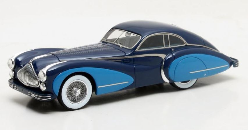 Talbot Lago T26 Grand Sport Coupe Saoutchik 1948 (2-tone blue)