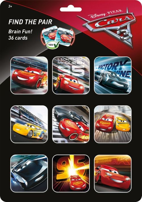 Znajdź Parę Cars 3