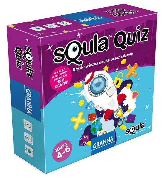 Gra Squla quiz klasa 4-6