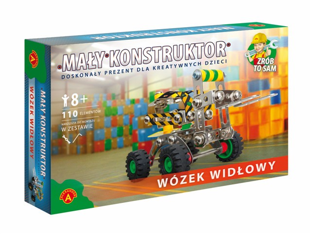 Mały konstruktor II Wózek widłowy