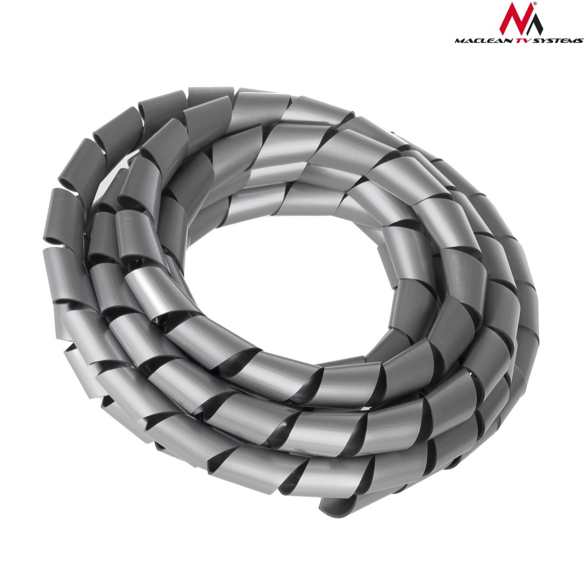 Osłona maskująca na kable MCTV-686S (14.6*16mm) 3m srebna spirala