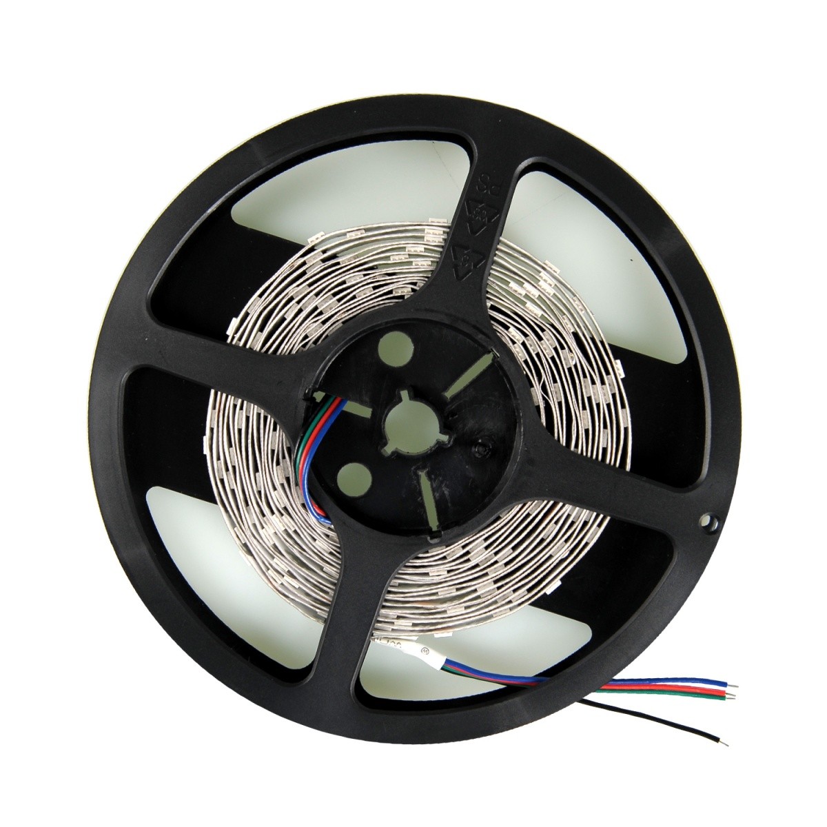 Taśma LED|5m|30szt/m|SMD5050|7.2W/m|12V|wew.|10mm|RGB|bez konektora