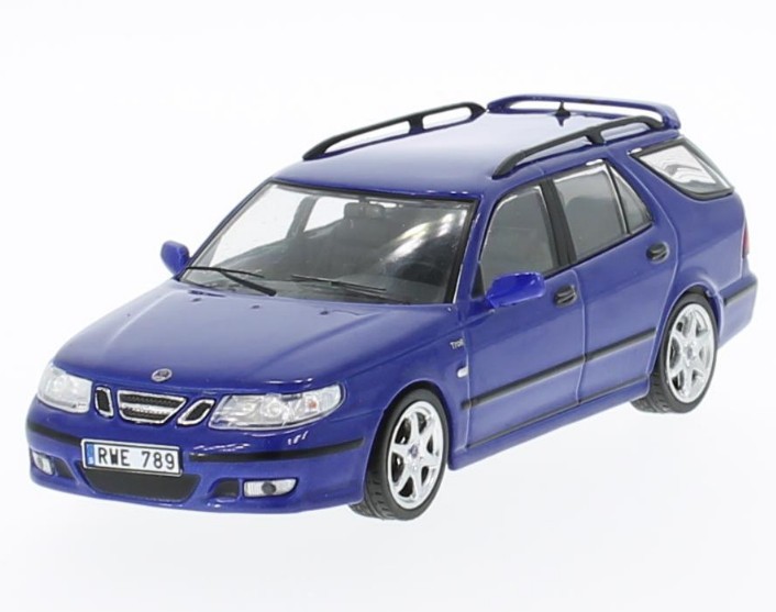 Saab 9-5 Sport Station Wagon Aero 2002 (metallic blue)