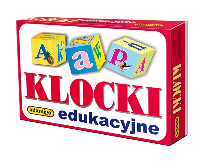 Klocki edukacyjne 12 elementów