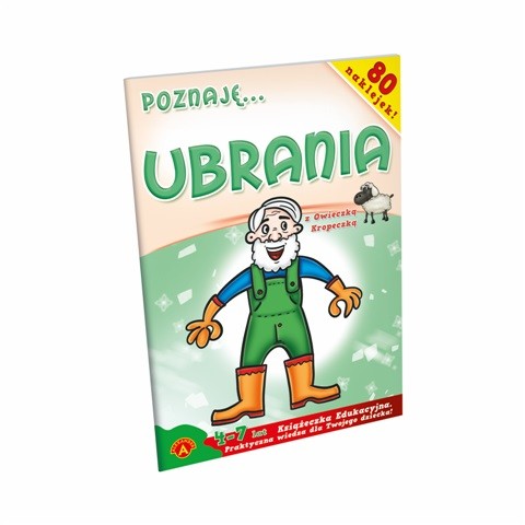 Książeczka Poznaję Ubrania