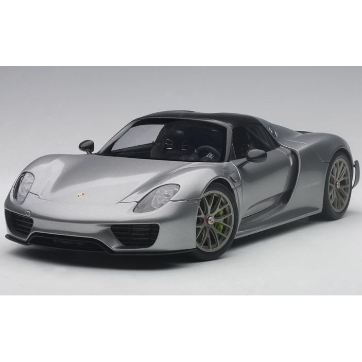 Porsche 918 Spyder Wwissach Package 2013 (GT silber metallic/silver metallic) (composite modelfull openings)