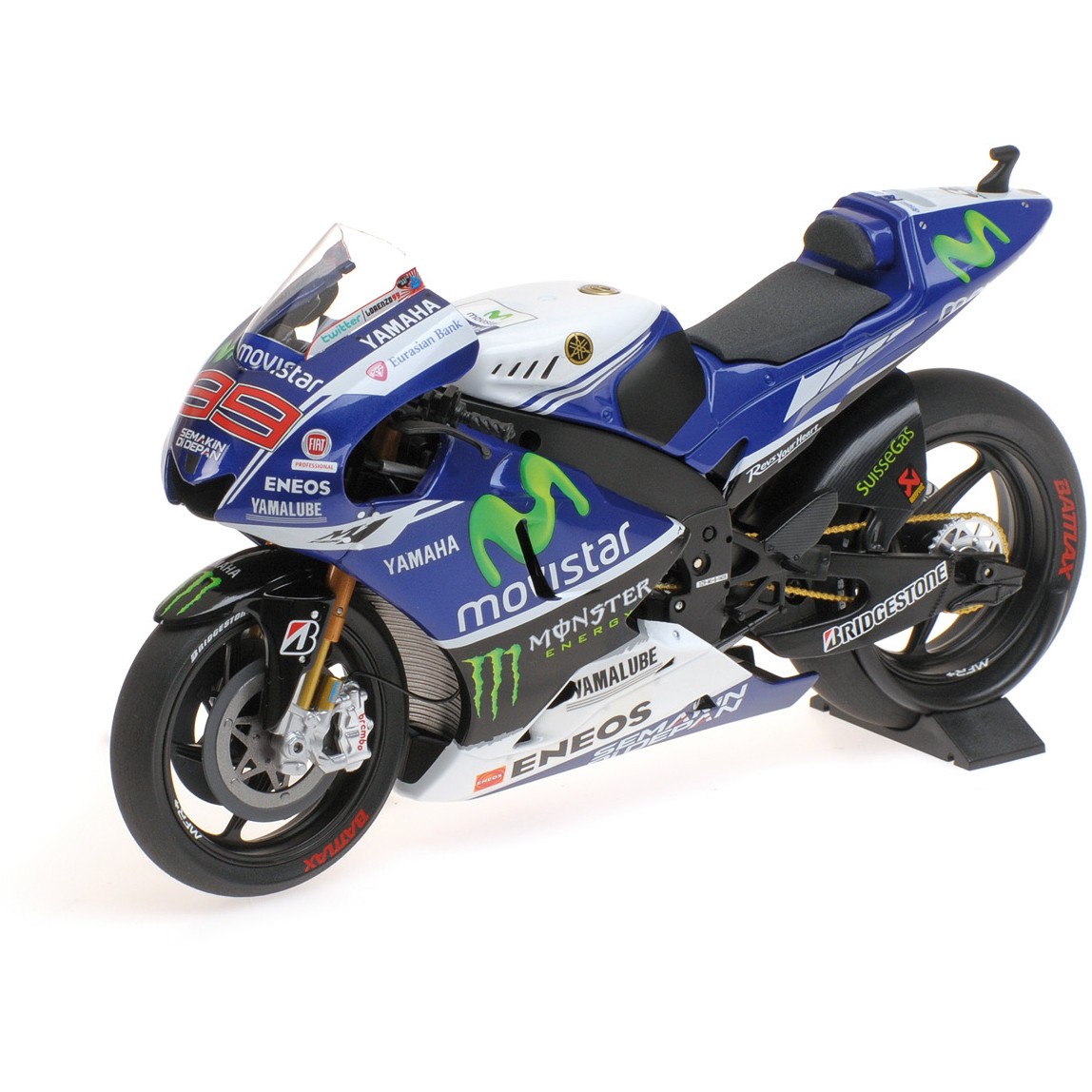 Yamaha YTZ-M1 Yamaha Factory Racing #99 Jorge Lorenzo MotoGP 2014