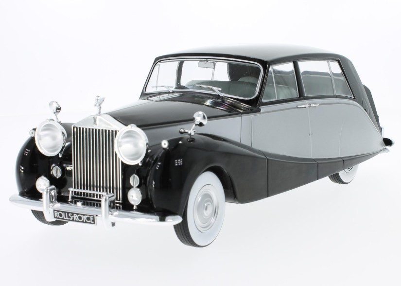 Rolls Royce Silver Wraith Empress by Hooper RHD 1956 (black/silver)