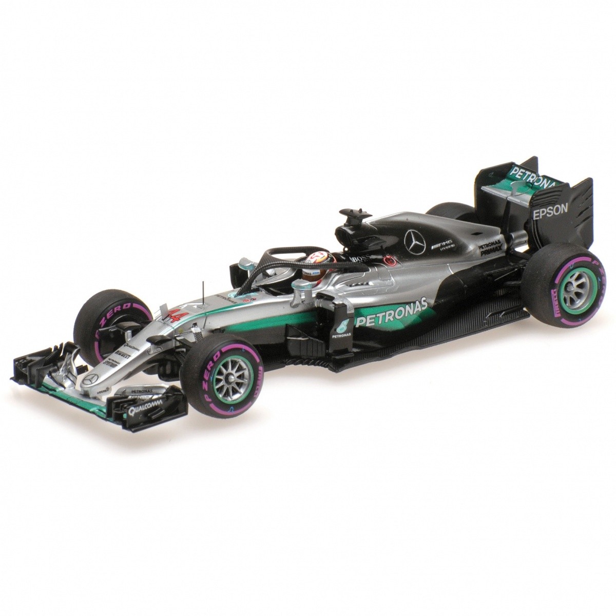 Mercedes AMG Petronas Formula One Team F1 W07 Hybrid #44 Hamilton Halo Testing Singapore GP 2016