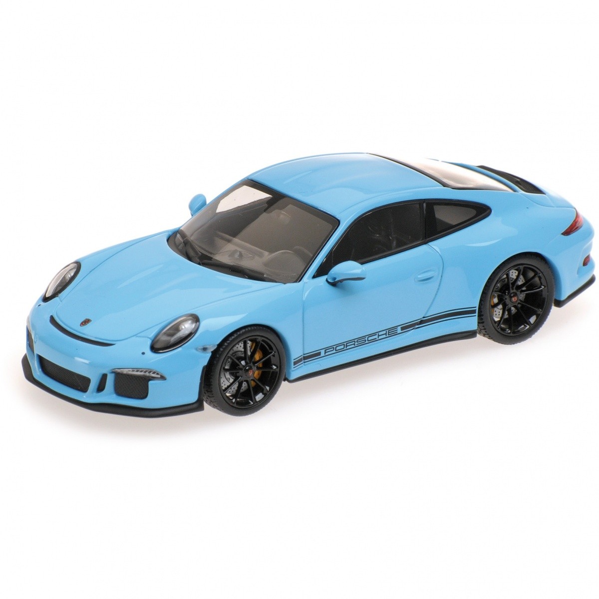 Porsche 911 R 2016 (gulf blue w/black writing)
