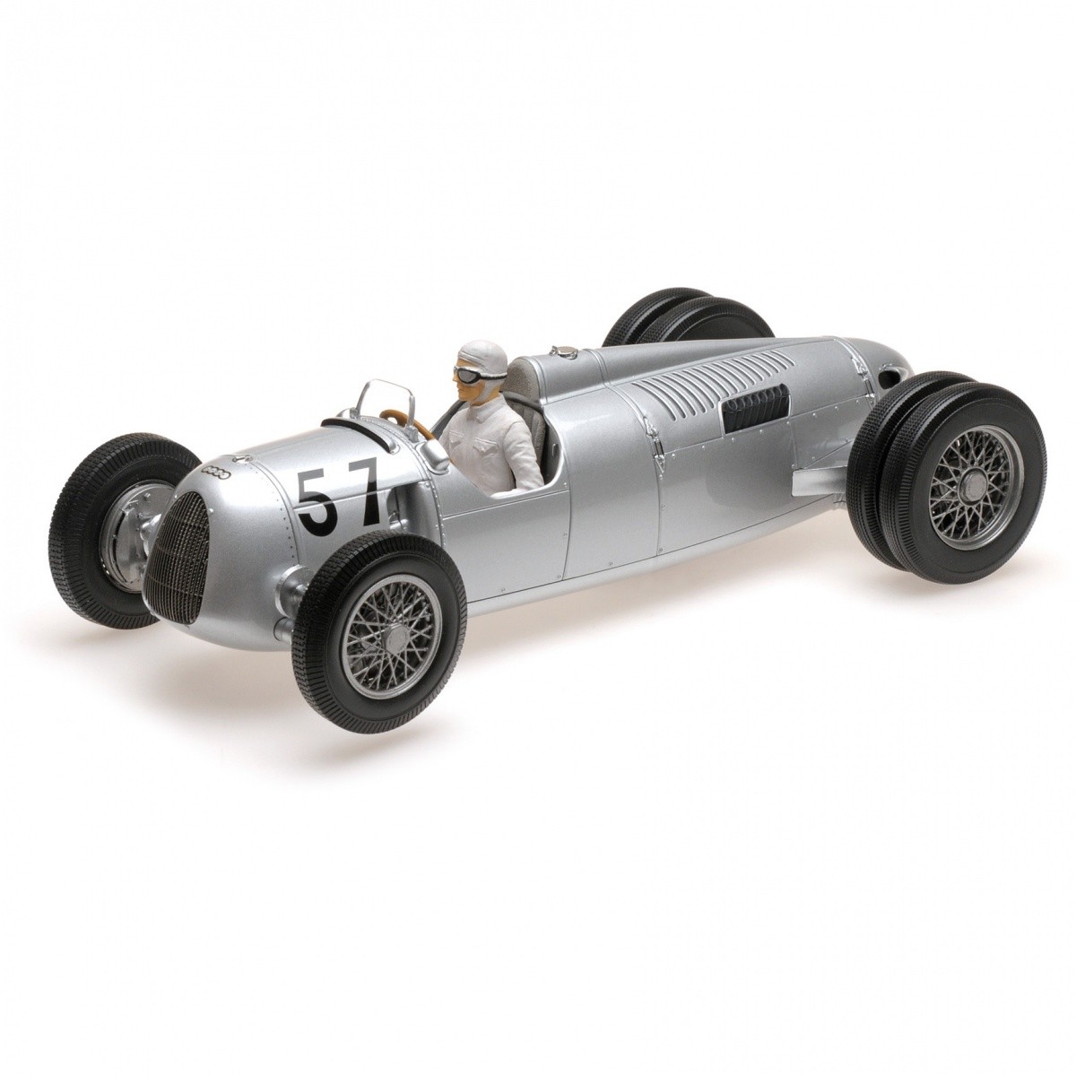 Auto Union Typ C #57 Hans Stuck Winner Shelsley Walsh Hillclimb 1936