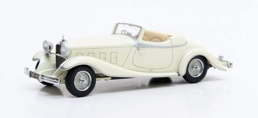Delage D8S De Villars Roadster 1933 (white)