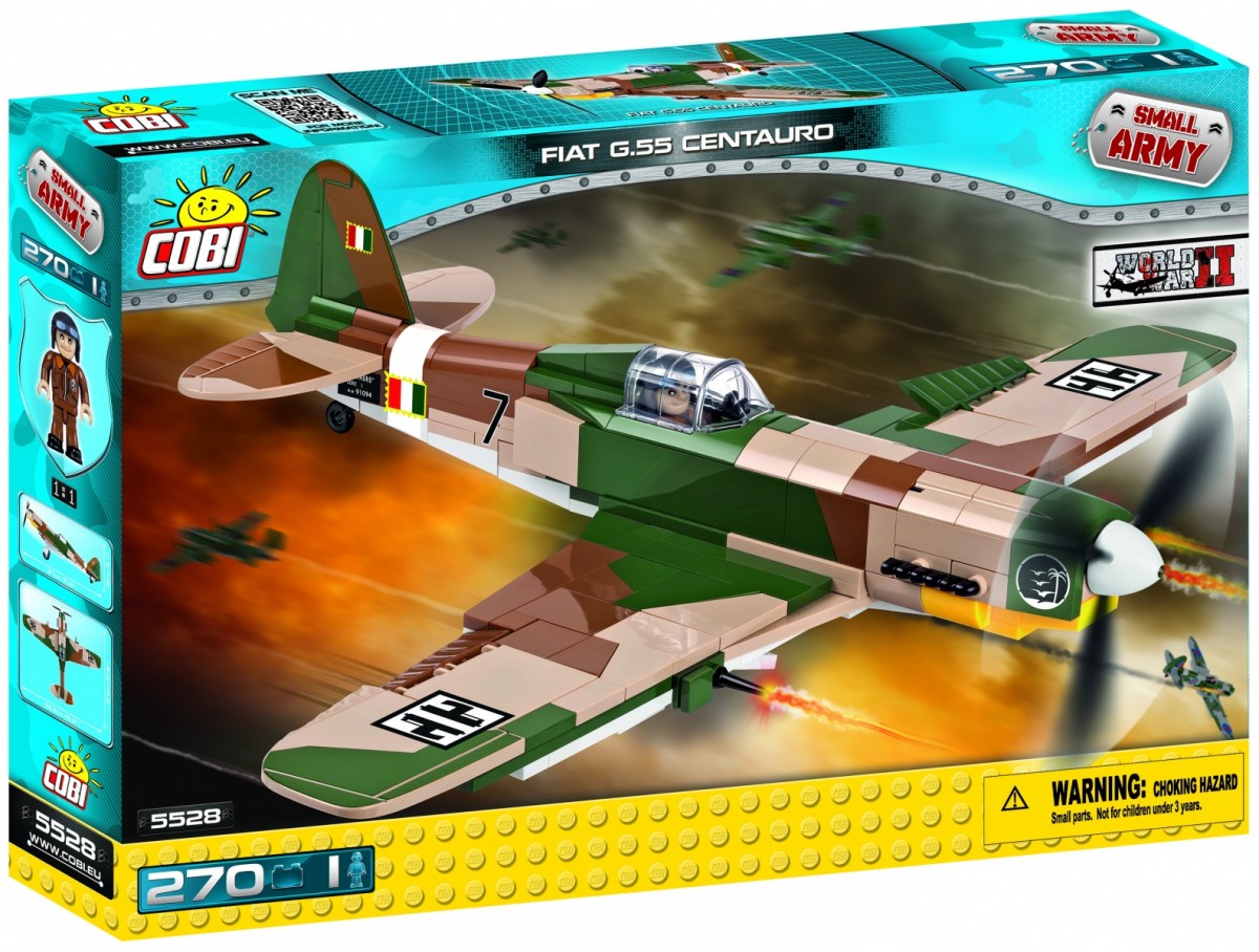 Klocki Armia Fiat G.55 Centauro myśliwiec włoski