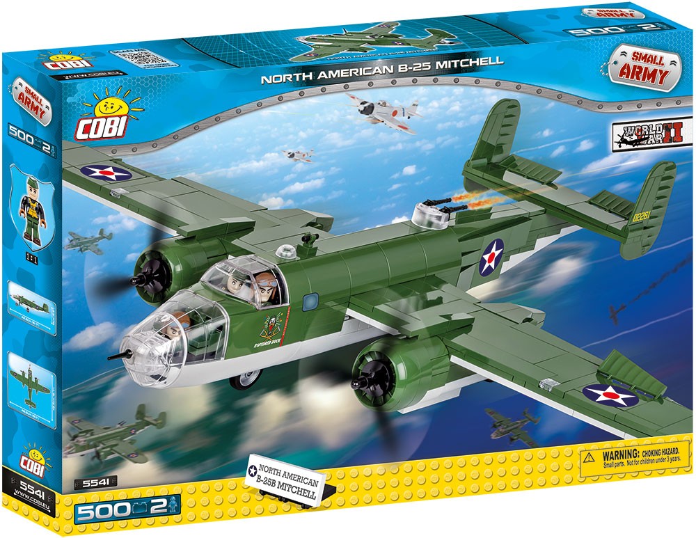 Klocki Armia North American B-2 5 Mitchell