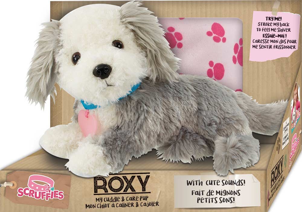 Maskotka interaktywna Scruffies Roxy Otul mnie