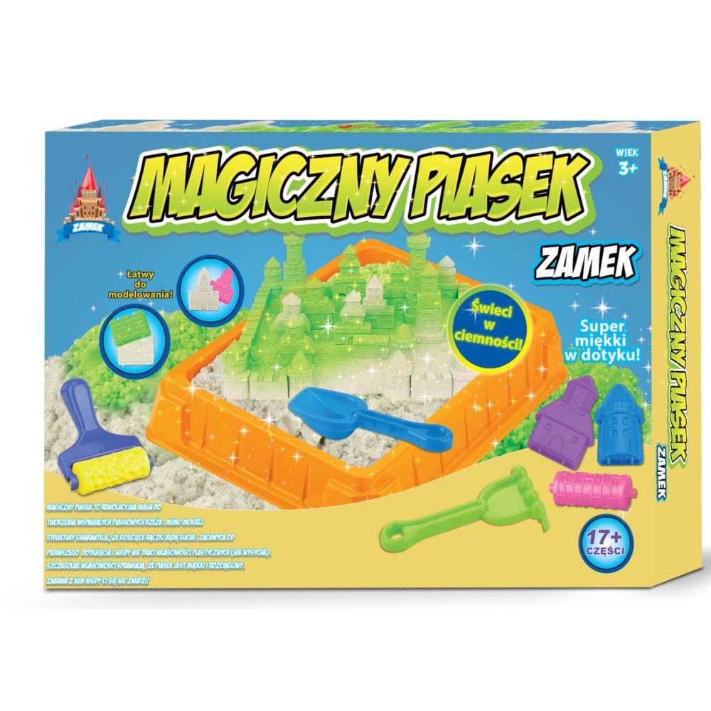 Russell Magiczny Piasek swiecacy Zamek 2