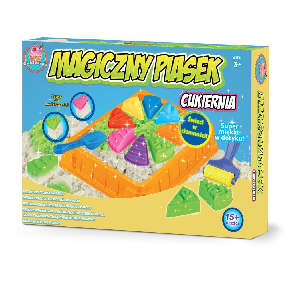 Magiczny Piasek świecący Cukiernia
