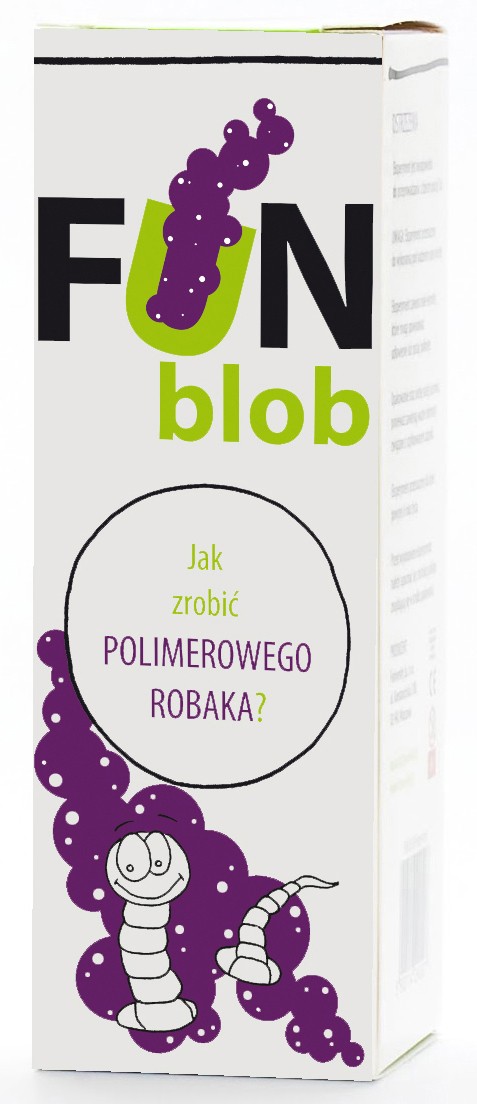 Zestaw naukowy Blob - Jak zrobić polimerowego robaka?