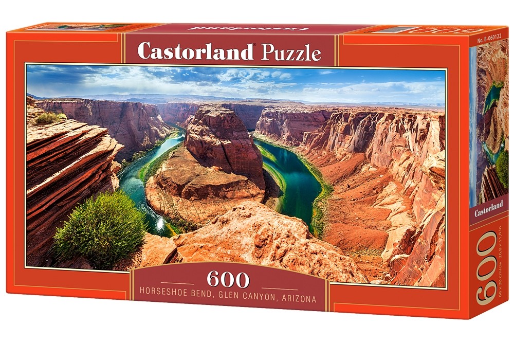 Puzzle 600 elementów, Horseshoe Bend, Glen Canyon, Arizona