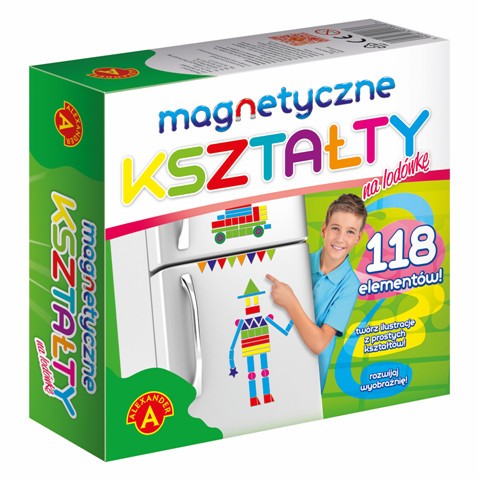 Kształty magnetyczne na lodówkę