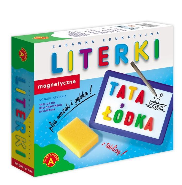 Literki Magnetyczne Z Tablicą