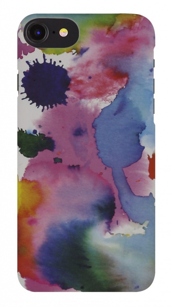 Etui Matt Watercolor iPhone 7 8 multi