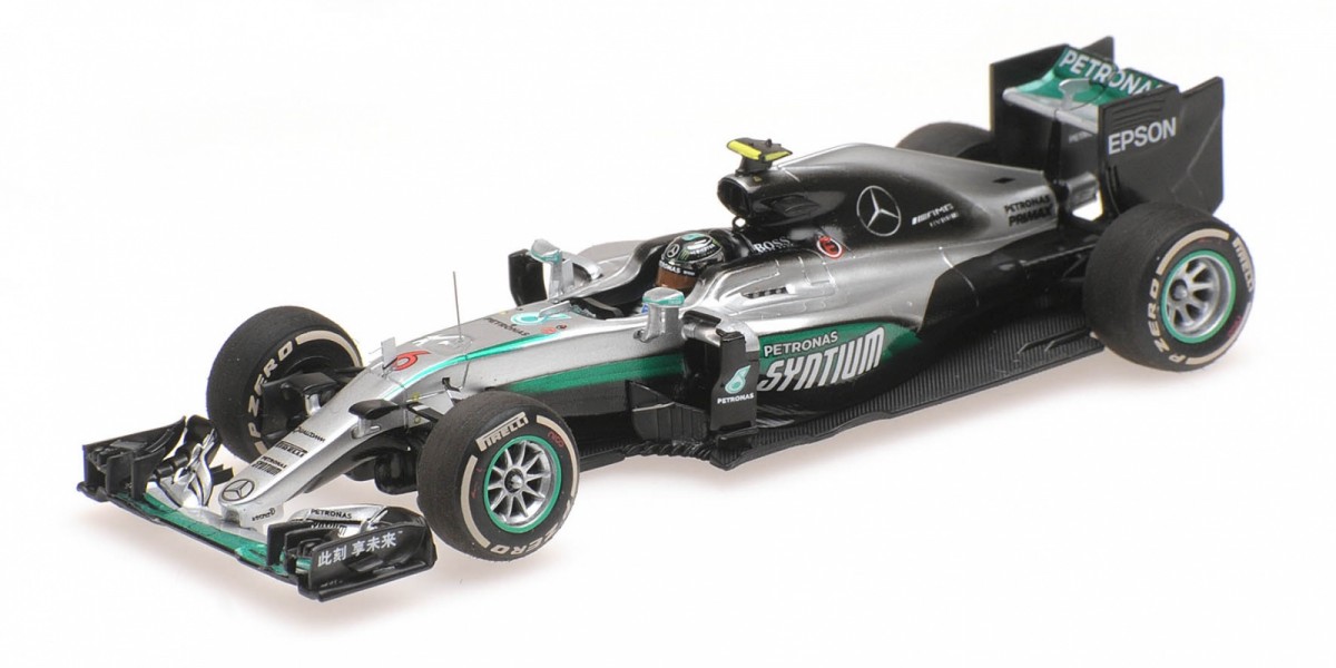 Mercedes AMG Petronas F1 Team F1 W07 Hybrid #6 Nico Rosberg Winner Chinese GP 2016