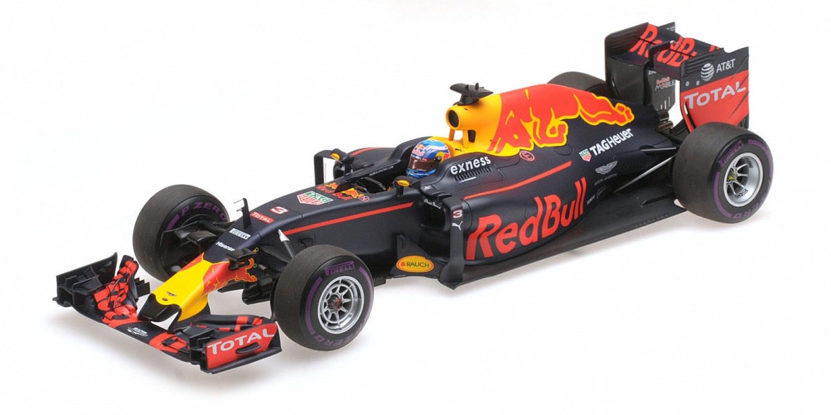 Red Bull Racing TAG-Heuer RB12 #3 Daniel Ricciardo 1st Pole Position Monaco GP 2016
