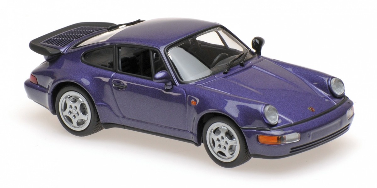 Porsche 911 Turbo (964) 1990 (purple metallic)