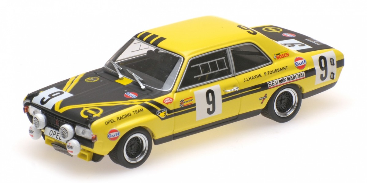 Opel Commodore A Steinmetz #9 Haxhe/Toussaint 24h Spa 1970