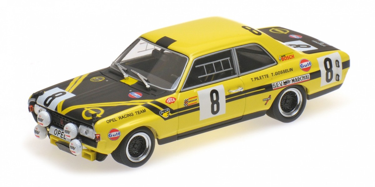 Opel Commodore A Steinmetz #8 Pilette/Gosselin 24h Spa 1970