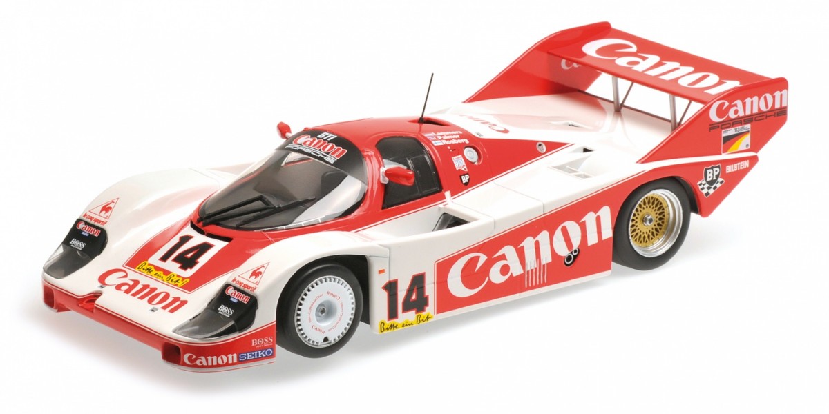 Porsche 956 Canon Racing #14 Lammers/Boutsen 3rd Place Silverstone 1000 Kilometers 1983