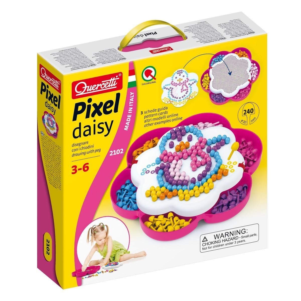 Mozaika Pixel Daisy Kurka 240 elementów