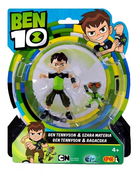 Figurka podstawowa Ben 10 13 cm Ben i Szara materia