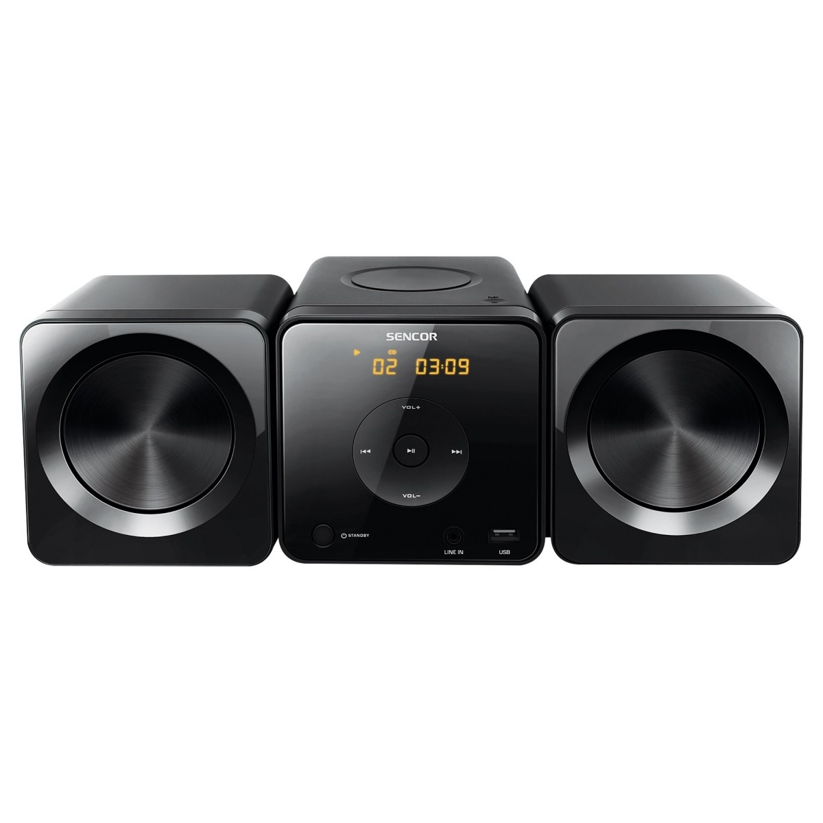 SMC 2100B 2x5W,CD/CD-RW/MP3/USB, Bluetooth