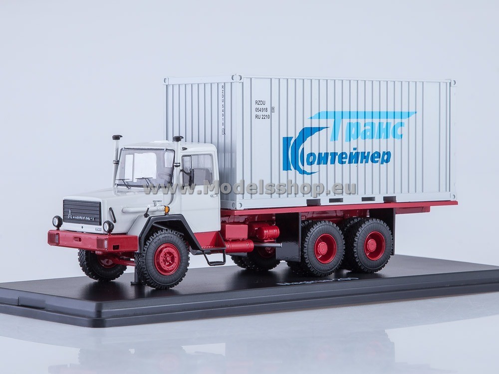 Magirus-Deutz 290D Container Truck (grey)