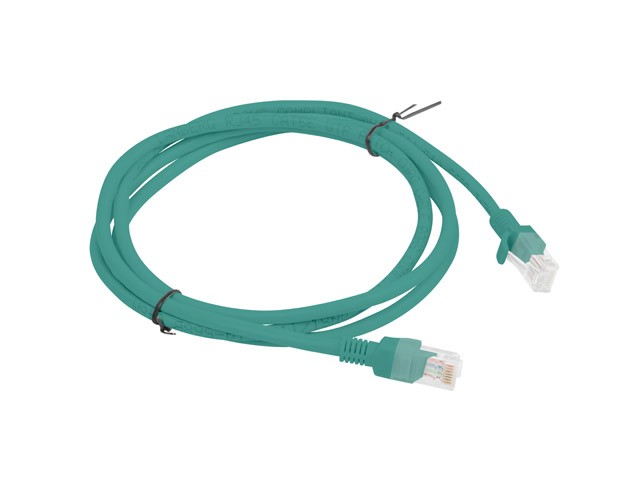 PATCHCORD KAT.6 1.5M ZIELONY FLUKE PASSED LANBERG