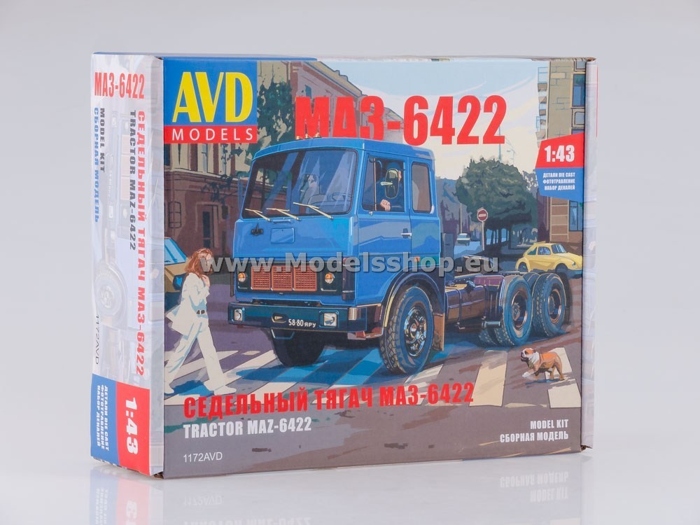 MAZ-6422 Tractor Truck (early version) model kit