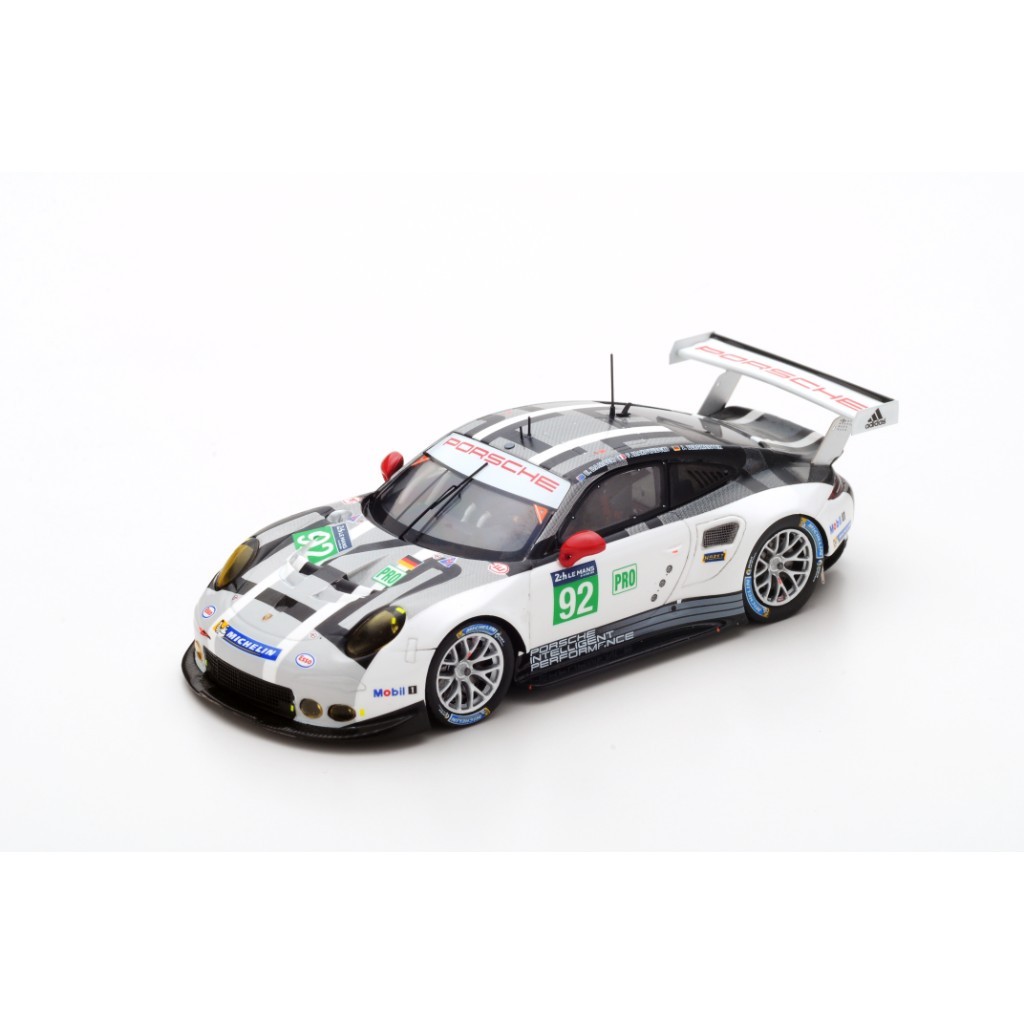 Porsche 911 RSR (2016) LMGTE Am Porsche Motorsport #92 F. Makowiecki/E. Bamber/J. Bergmeister Le Mans 2016