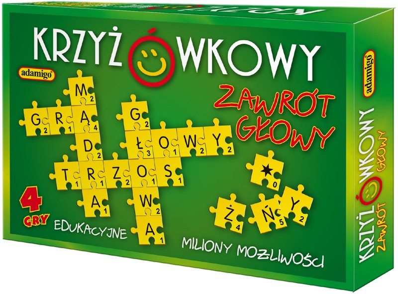 Gra Krzyżówkowy zawrót głowy