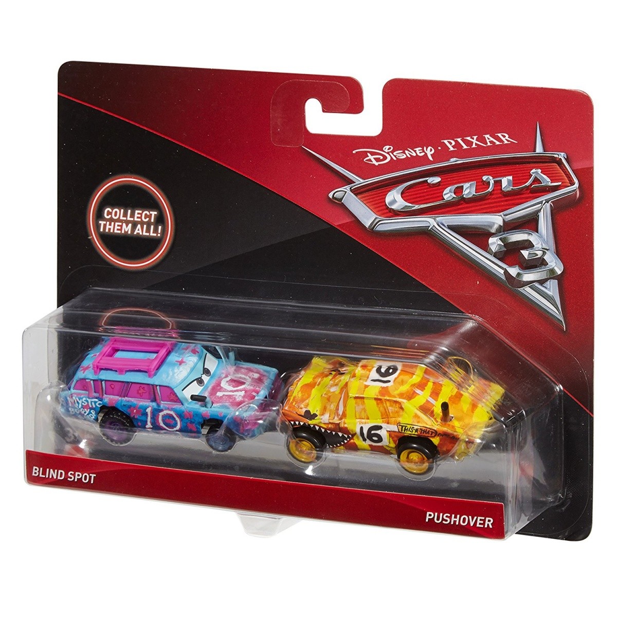 CARS 3 Dwupak Blind Spot & Pushover Doe Cast