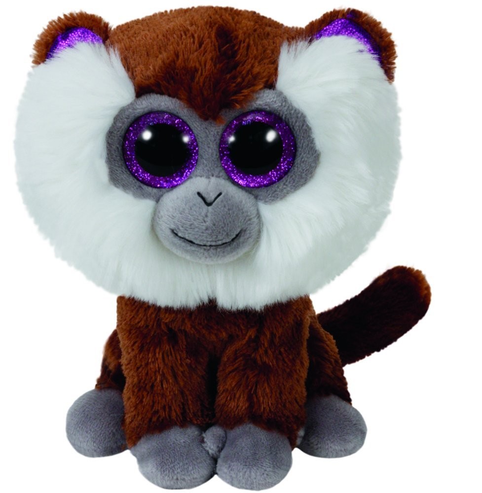 Maskotka TY Beanie Boos - brodata małpa Tamoo, 15 cm