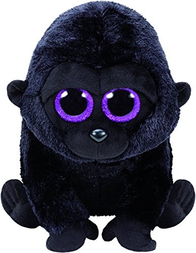 Maskotka TY Beanie Boos - czarny goryl George, 24 cm