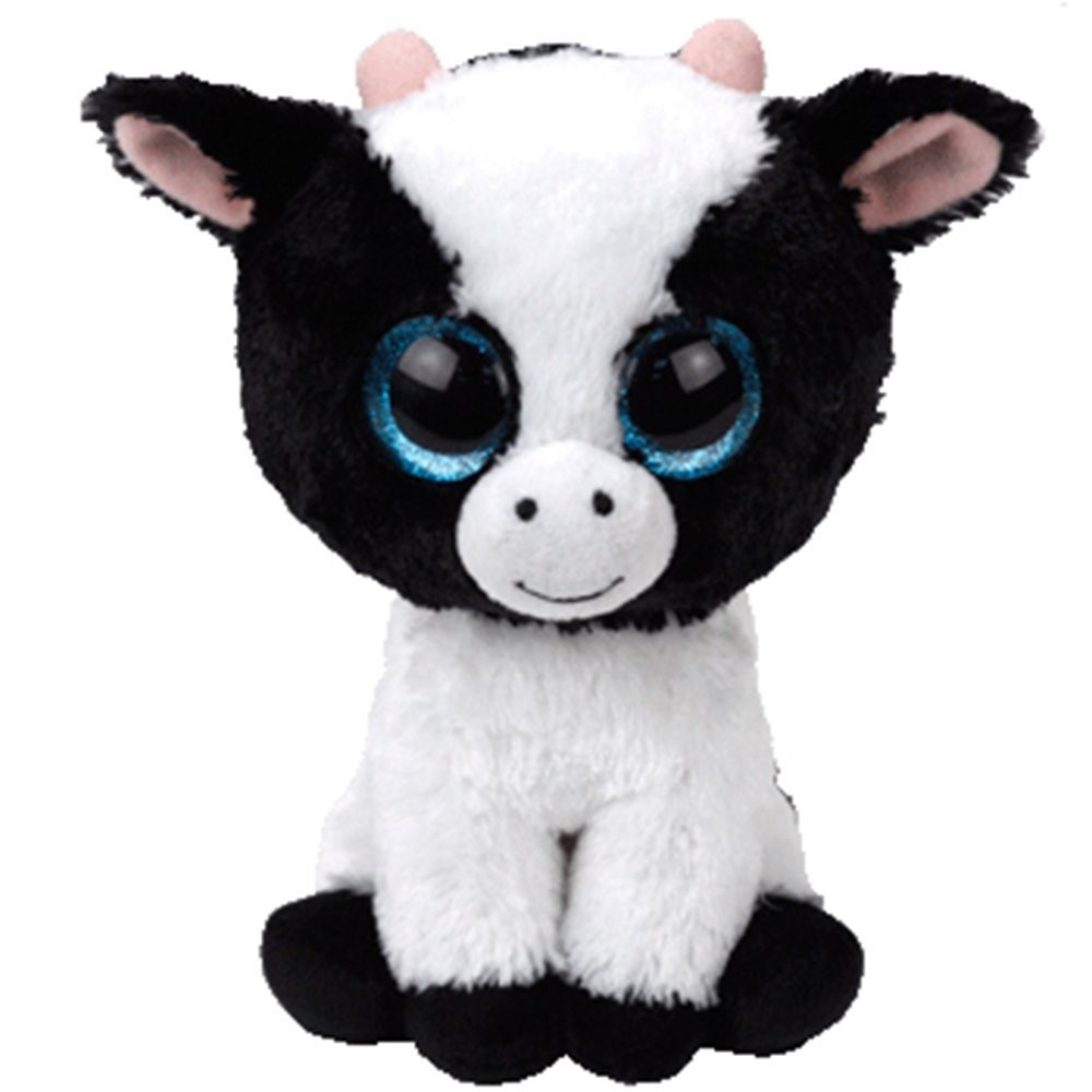 Maskotka TY Beanie Boos - Krowa, 15 cm