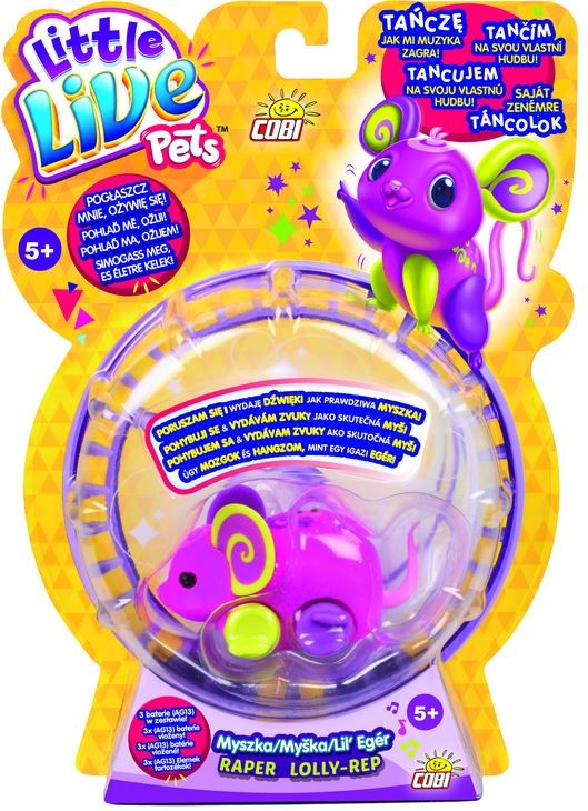 Little Live Pets Myszka Raper