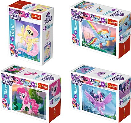 20 elementów Mini Maxi, My Little Pony Magia kucyków/24 sztuki