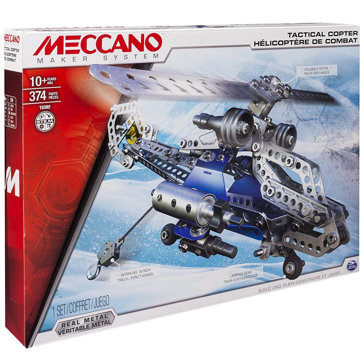 Meccano helikopter 